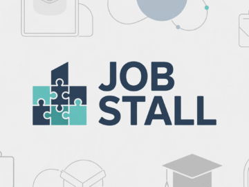 a modern logo design featuring job stall rNhnHmMBS3aFzUBZ2dehTQ 5ni6jHTGRyW98J3NwVtM7g